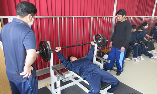 選択授業:体力トレーニング