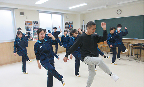 選択授業:ダンス